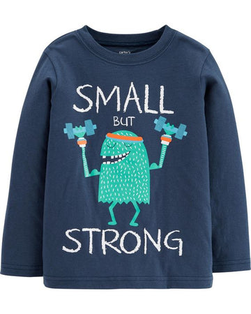 Small But Strong Graphic Tee - Funsies Garments